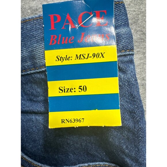 NWT Pace Blue Jeans Style MSJ-90X Mens Denim Shorts Size 50 - Picture 2 of 9